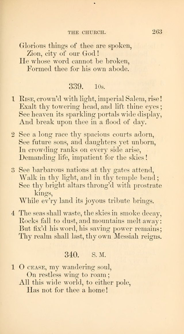 A Collection of Hymns: Supplementary to the Psalms and Hymns of Dr. Watts page 270