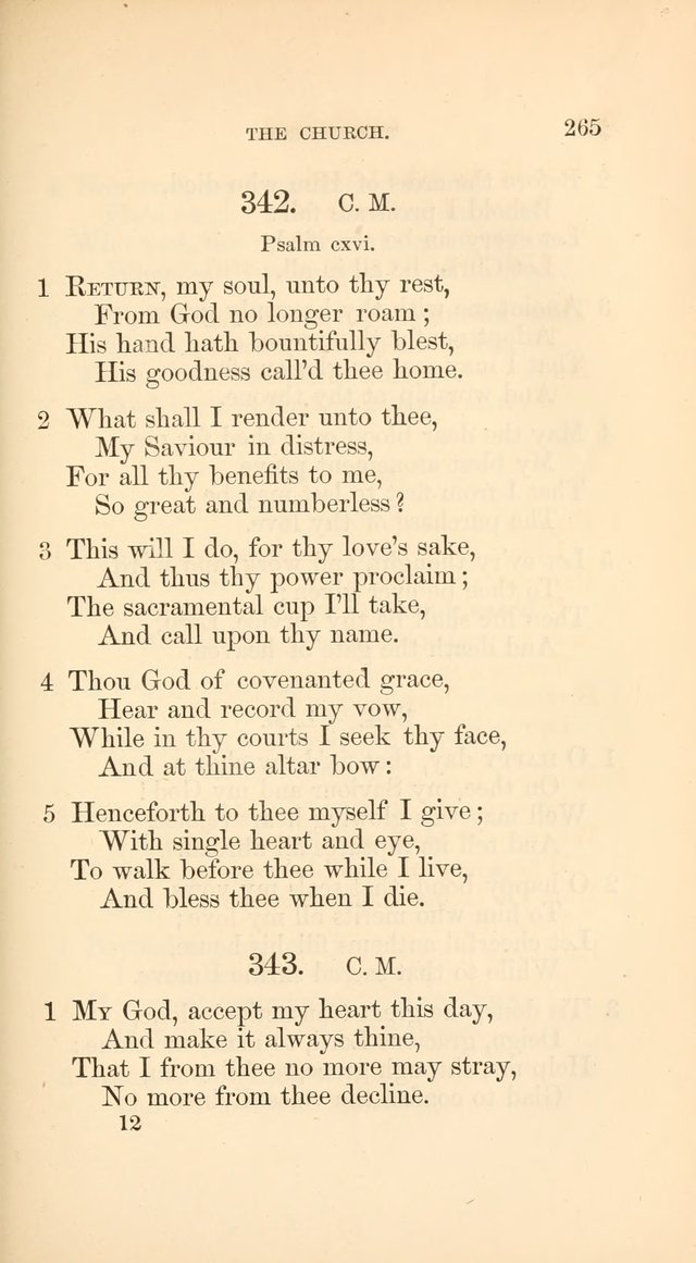 A Collection of Hymns: Supplementary to the Psalms and Hymns of Dr. Watts page 272