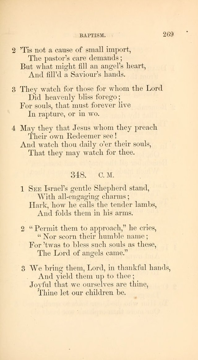 A Collection of Hymns: Supplementary to the Psalms and Hymns of Dr. Watts page 276