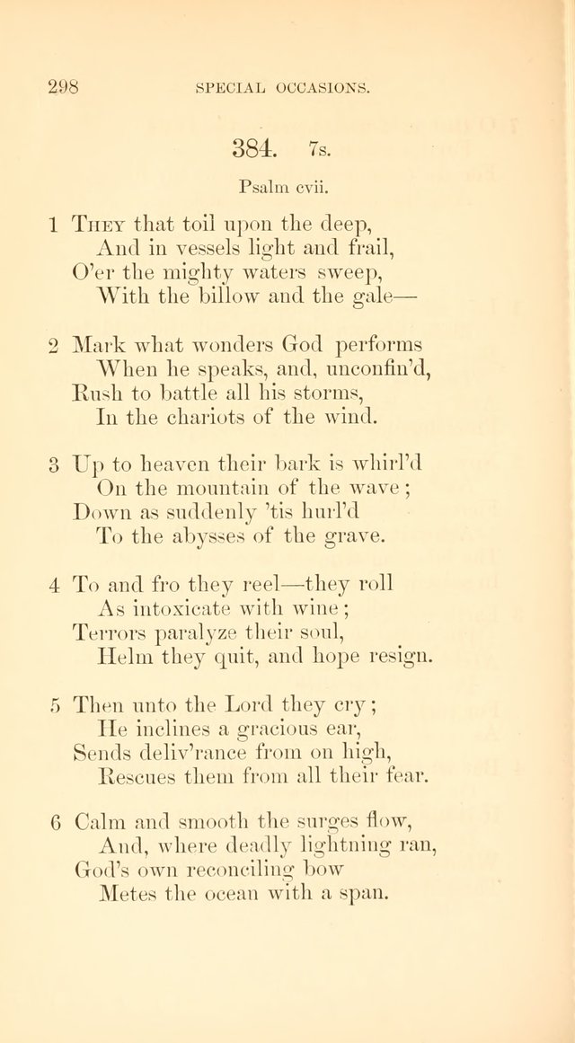 A Collection of Hymns: Supplementary to the Psalms and Hymns of Dr. Watts page 305