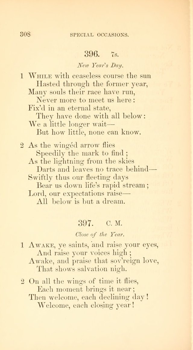 A Collection of Hymns: Supplementary to the Psalms and Hymns of Dr. Watts page 315
