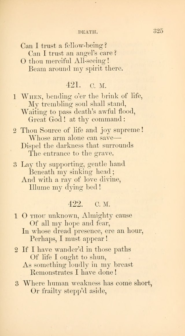 A Collection of Hymns: Supplementary to the Psalms and Hymns of Dr. Watts page 332