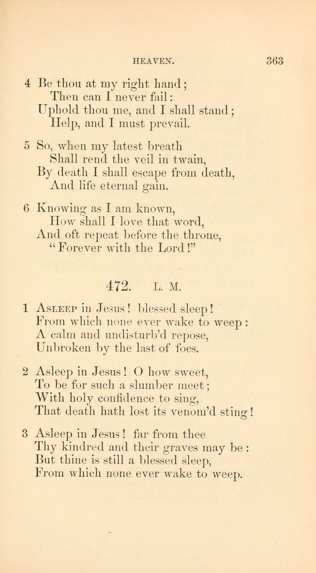 A Collection of Hymns: Supplementary to the Psalms and Hymns of Dr. Watts page 370