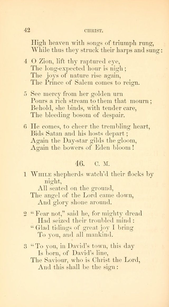 A Collection of Hymns: Supplementary to the Psalms and Hymns of Dr. Watts page 49