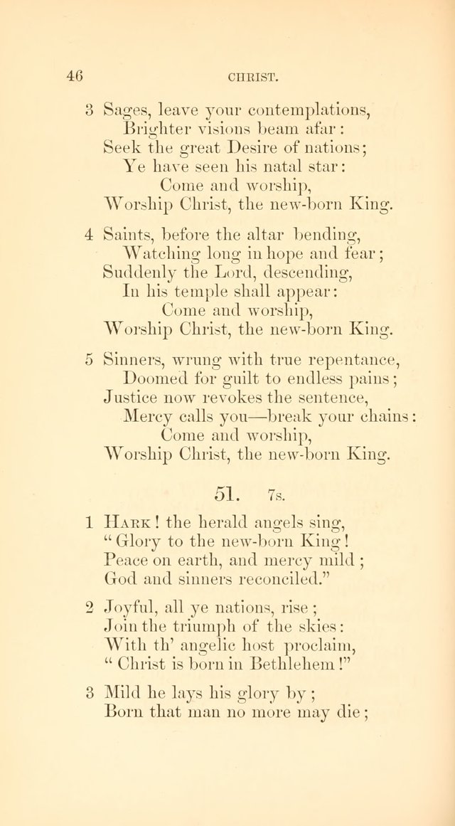 A Collection of Hymns: Supplementary to the Psalms and Hymns of Dr. Watts page 53