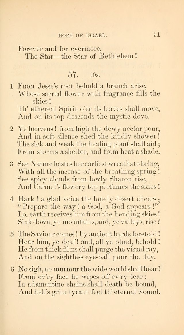 A Collection of Hymns: Supplementary to the Psalms and Hymns of Dr. Watts page 58