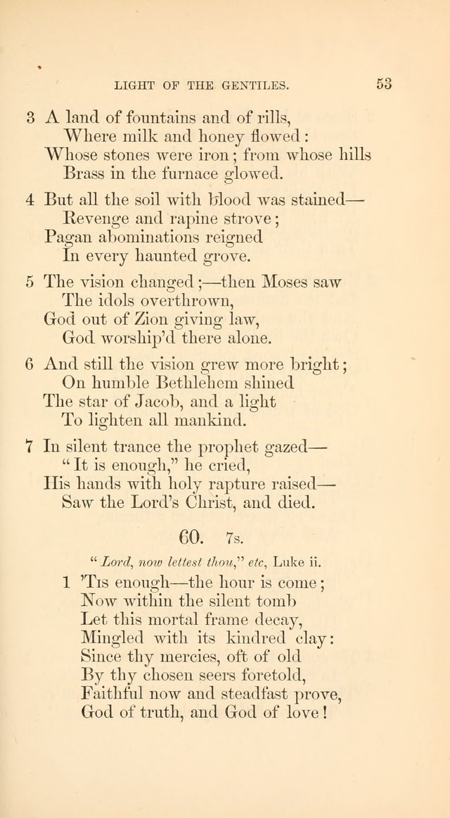 A Collection of Hymns: Supplementary to the Psalms and Hymns of Dr. Watts page 60