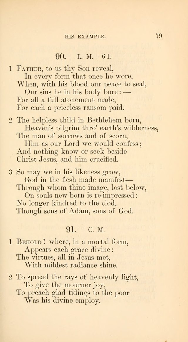 A Collection of Hymns: Supplementary to the Psalms and Hymns of Dr. Watts page 86