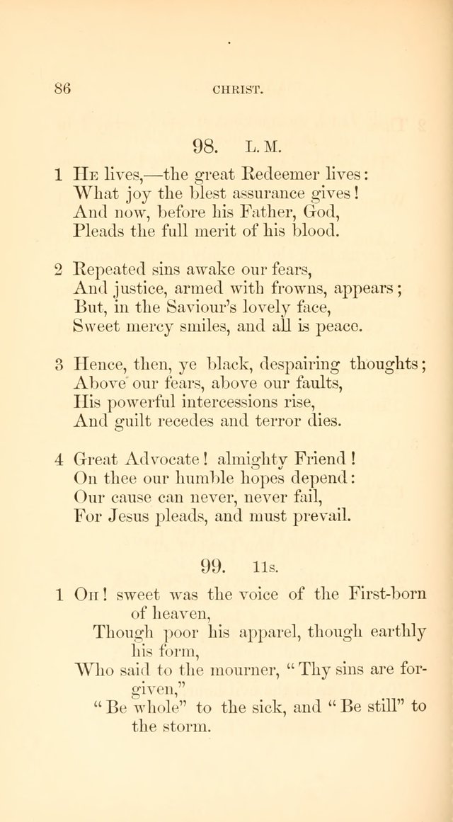 A Collection of Hymns: Supplementary to the Psalms and Hymns of Dr. Watts page 93