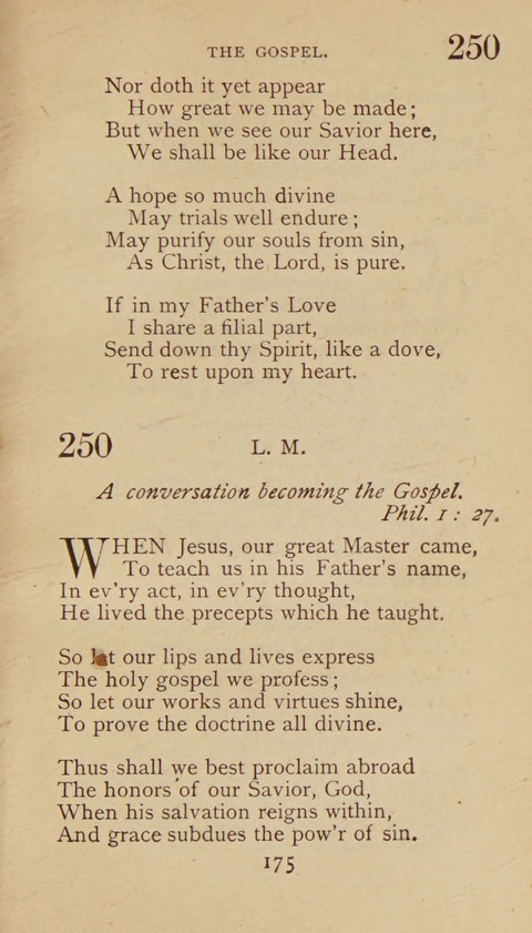 A Collection of Hymns and Sacred Songs: suited to both private and public devotions, and especially adapted to the wants and uses of the brethren of the Old German Baptist Church page 169