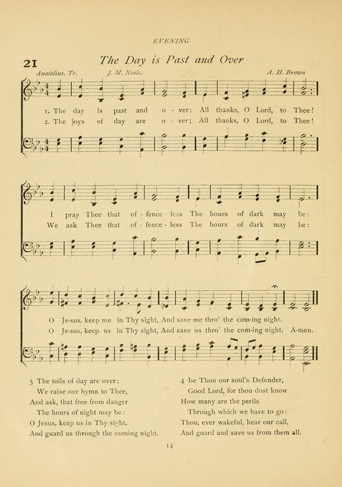The Calvary Hymnal: for Sunday School, Prayer Meeting and Church Service page 14
