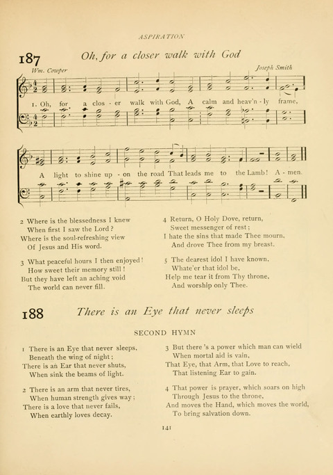 The Calvary Hymnal: for Sunday School, Prayer Meeting and Church Service page 141