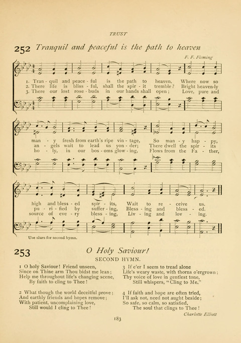 The Calvary Hymnal: for Sunday School, Prayer Meeting and Church Service page 183