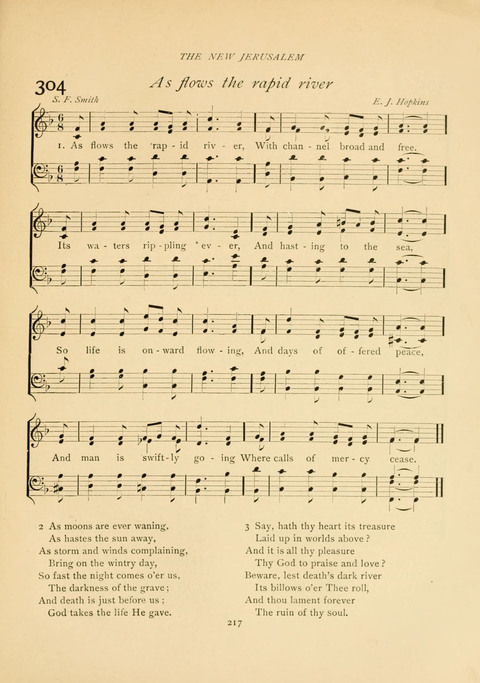 The Calvary Hymnal: for Sunday School, Prayer Meeting and Church Service page 217