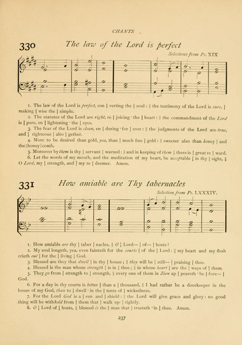 The Calvary Hymnal: for Sunday School, Prayer Meeting and Church Service page 237