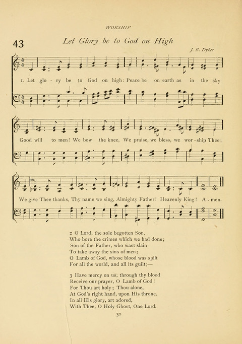 The Calvary Hymnal: for Sunday School, Prayer Meeting and Church Service page 30
