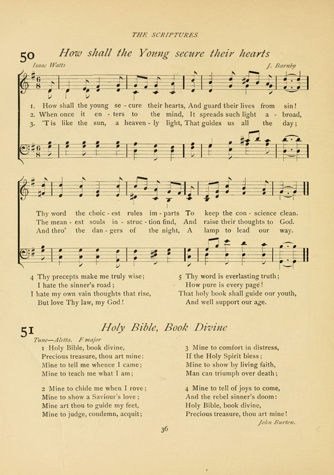The Calvary Hymnal: for Sunday School, Prayer Meeting and Church Service page 36
