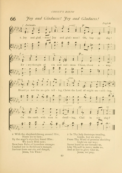 The Calvary Hymnal: for Sunday School, Prayer Meeting and Church Service page 49