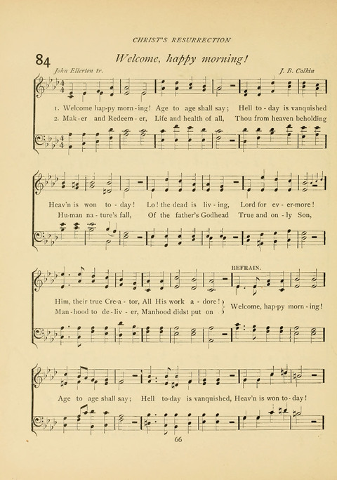 The Calvary Hymnal: for Sunday School, Prayer Meeting and Church Service page 66