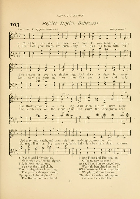 The Calvary Hymnal: for Sunday School, Prayer Meeting and Church Service page 81