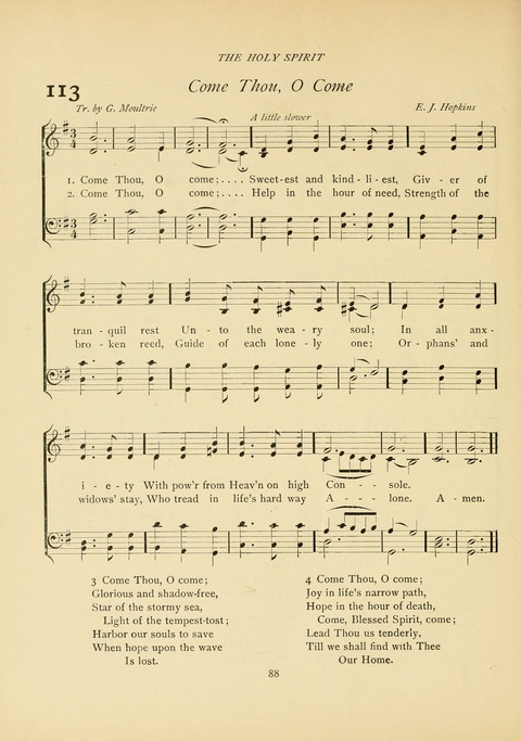 The Calvary Hymnal: for Sunday School, Prayer Meeting and Church Service page 88
