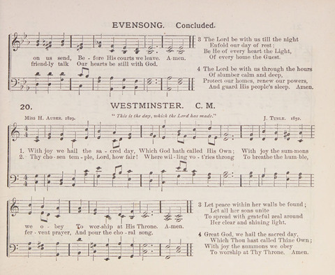 The Chapel Hymnal with Tunes page 19