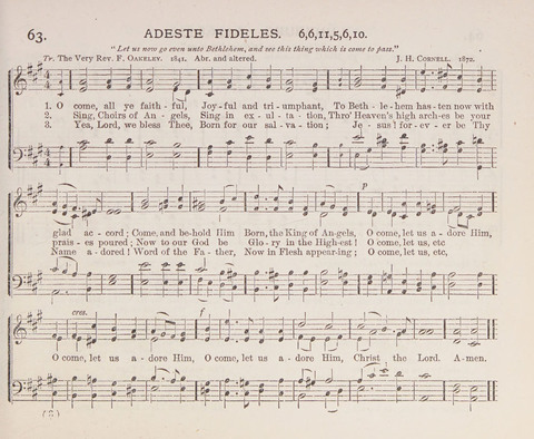The Chapel Hymnal with Tunes page 59