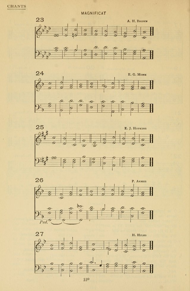 Church Hymns and Tunes page 550