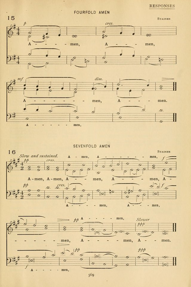 Church Hymns and Tunes page 569