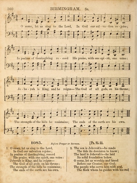 Congregational Hymn and Tune Book; containing the Psalms and Hymns of the General Association of Connecticut, adapted to Suitable Tunes page 362