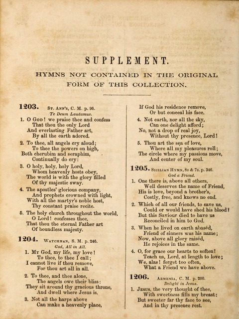 Congregational Hymn and Tune Book; containing the Psalms and Hymns of the General Association of Connecticut, adapted to Suitable Tunes page 398