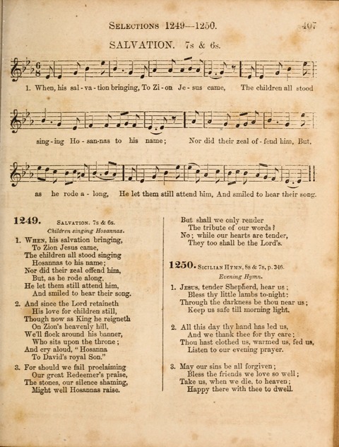 Congregational Hymn and Tune Book; containing the Psalms and Hymns of the General Association of Connecticut, adapted to Suitable Tunes page 411