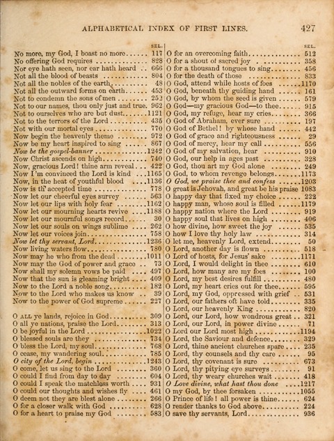 Congregational Hymn and Tune Book; containing the Psalms and Hymns of the General Association of Connecticut, adapted to Suitable Tunes page 431
