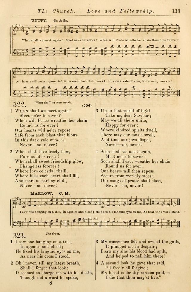 Christian Hymn and Tune Book, for use in Churches, and for Social and Family Devotions page 120