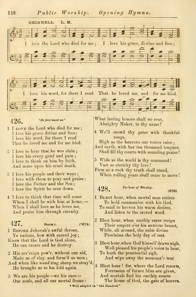 Christian Hymn and Tune Book, for use in Churches, and for Social and Family Devotions page 155