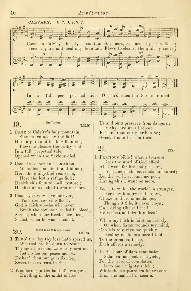 Christian Hymn and Tune Book, for use in Churches, and for Social and Family Devotions page 17