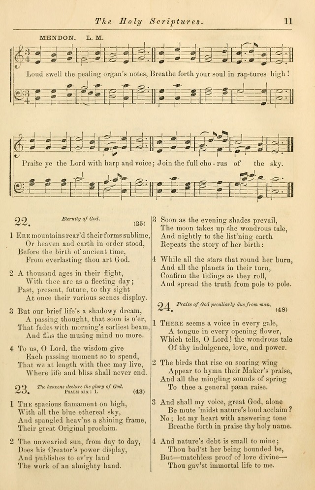 Christian Hymn and Tune Book, for use in Churches, and for Social and Family Devotions page 18