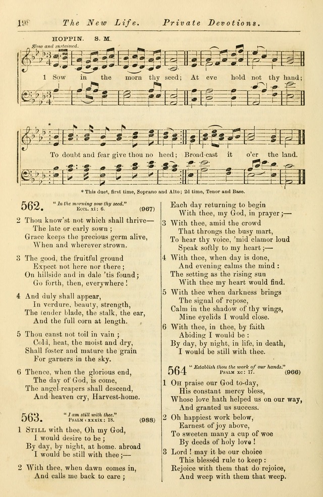 Christian Hymn and Tune Book, for use in Churches, and for Social and Family Devotions page 205