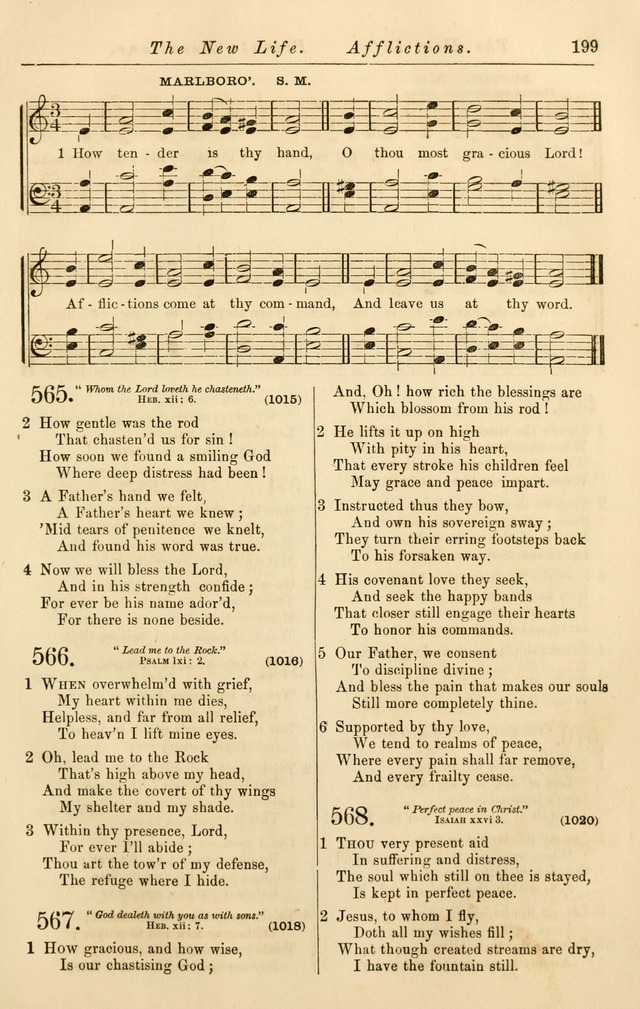 Christian Hymn and Tune Book, for use in Churches, and for Social and Family Devotions page 206