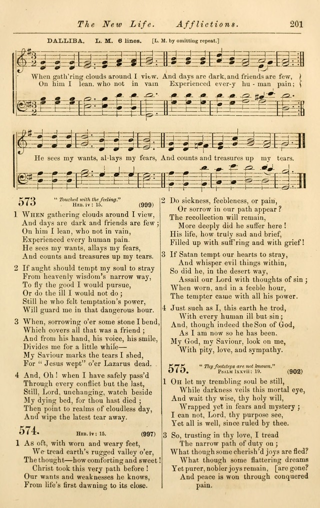 Christian Hymn and Tune Book, for use in Churches, and for Social and Family Devotions page 208