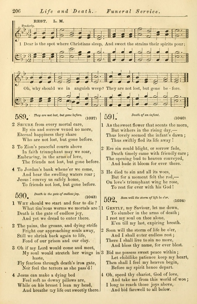 Christian Hymn and Tune Book, for use in Churches, and for Social and Family Devotions page 213