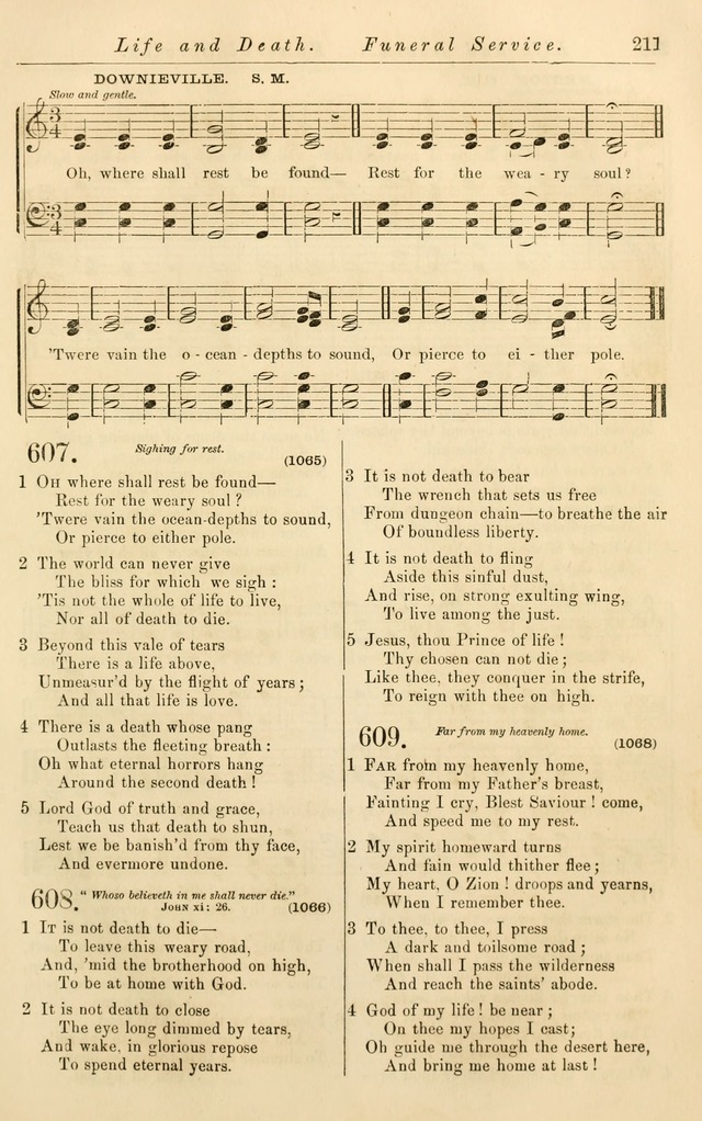 Christian Hymn and Tune Book, for use in Churches, and for Social and Family Devotions page 218