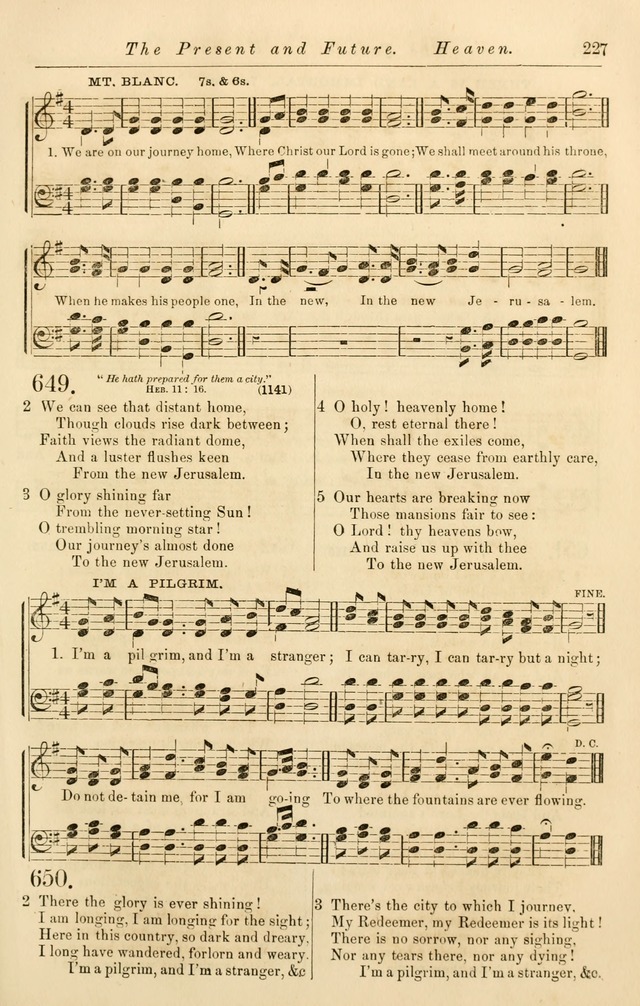 Christian Hymn and Tune Book, for use in Churches, and for Social and Family Devotions page 234