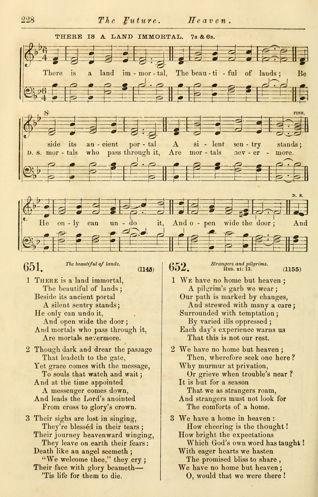 Christian Hymn and Tune Book, for use in Churches, and for Social and Family Devotions page 235