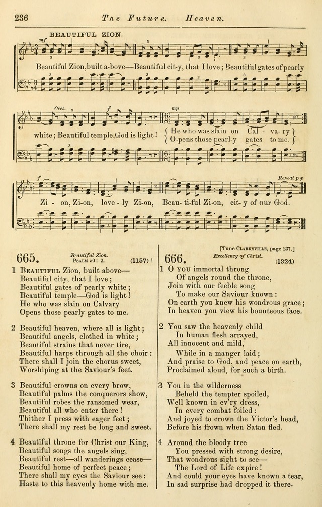 Christian Hymn and Tune Book, for use in Churches, and for Social and Family Devotions page 243