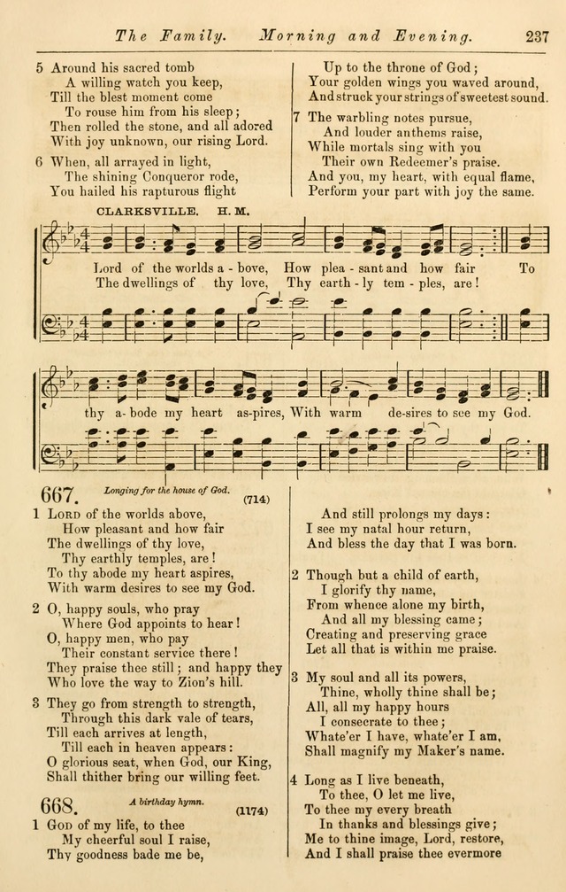 Christian Hymn and Tune Book, for use in Churches, and for Social and Family Devotions page 244