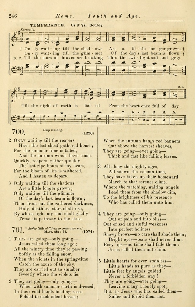 Christian Hymn and Tune Book, for use in Churches, and for Social and Family Devotions page 253