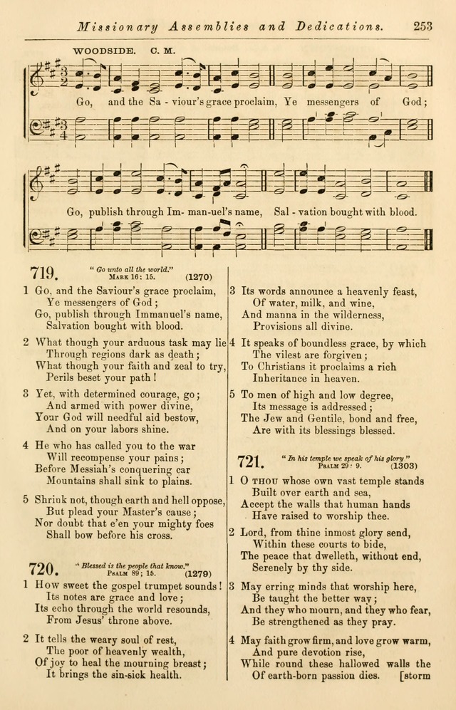 Christian Hymn and Tune Book, for use in Churches, and for Social and Family Devotions page 260