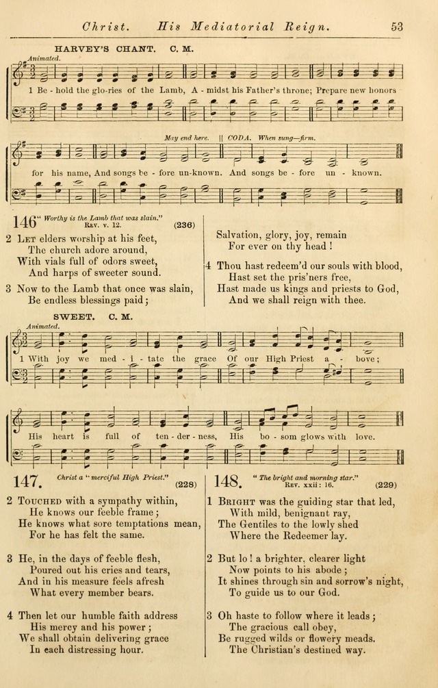 Christian Hymn and Tune Book, for use in Churches, and for Social and Family Devotions page 60