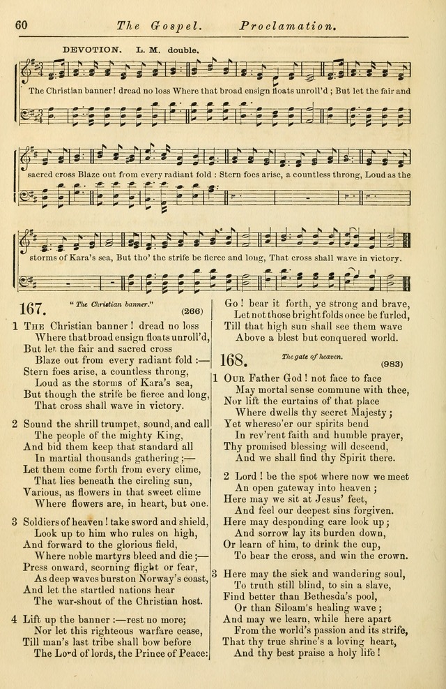 Christian Hymn and Tune Book, for use in Churches, and for Social and Family Devotions page 67